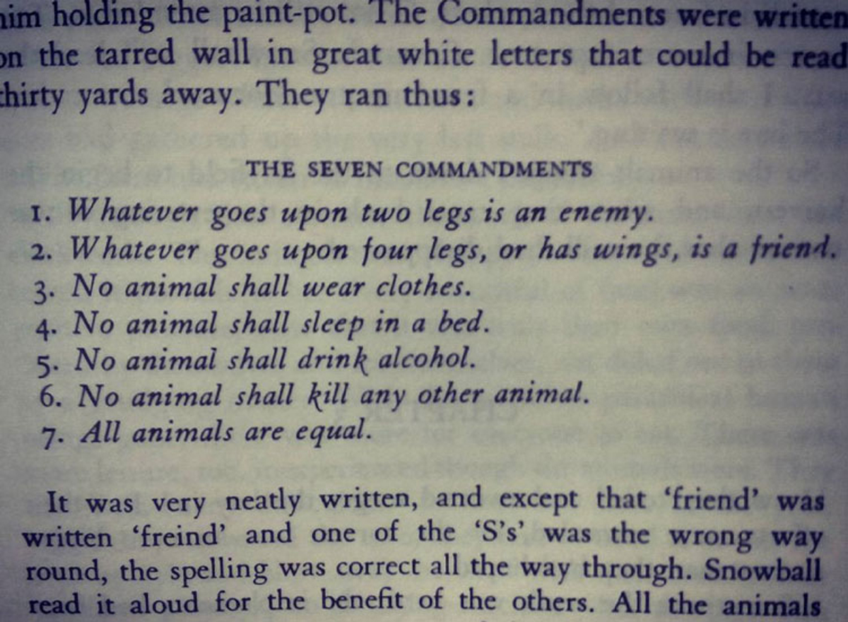 Animal Farm Chapter 2 • Summary • Analysis • Q&A » Animal Farm Chapter 2 • Summary • Analysis • Q&A »