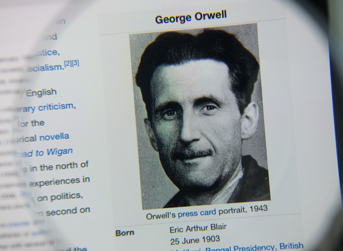 george orwell short biography